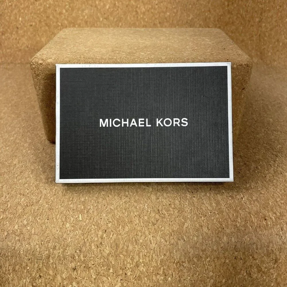 Michael Kors Men's Slim Card Holder with Key Ring Pocket Size